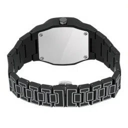 Bleaws Creative Unisex Sketch Anime Style Women's Men's Quartz Wristwatch Personality Waterproof Minimalist Black and White Analog Watch, Black, Fashion Anime Style image 5