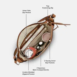 lavie Women's Mono Clair Large Hobo Bag | Ladies Purse Handbag image 4