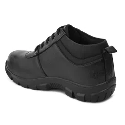 Enrich Field Genuine Leather High Ankle Safety Shoe for Men/Black (24BLK-P.) image 5