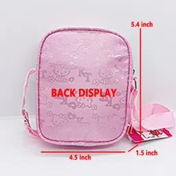 blue mongqi Cute Small Crossbody Bag Anime Cat Cartoon Pink Small Shoulder Bag For Girls Pink crossbody bag Cute Wrist Strap Keychains image 4