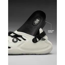 the souled store Hydros: Ghost Men and Boys White EVA Low Top Clogs image 2