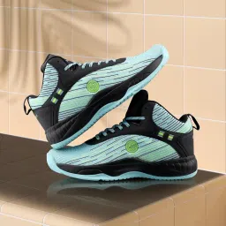 bacca bucci Men Weave X Basketball All Court High Top Shoes Basketball Shoes/Sneaker With Adaptive Cushioning & Breathable Upper image 1