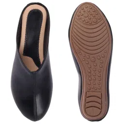 ladies hub Comfortable Women's Slip-on Casual Back Open Mules Half Shoes & Sandals image 4