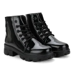 snasta Chunky boots for women image 5