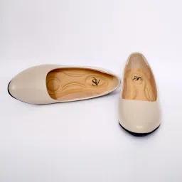 anita sarees Women Stylish Formal Wedges Heel Ballet Flats | Casual, Formal and Office Comfortable Belly Shoes Trendy Slip On Ballerina Shoes for Women and Girls, 1 Pair image 2