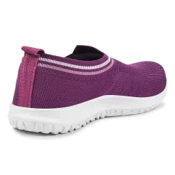 xenaro Memory Foam Women's Casual Knitted Slip-On Shoes | Comfortable Lightweight Walking Shoes for Office Travel for Girls and Ladies | Luxe Dark Navy Blue | 4 | Sizes 4-9 image 5
