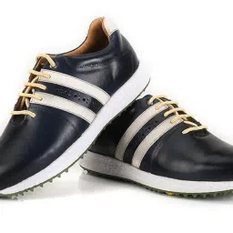 hitcaro Golf Shoe | Light Weight | Waterproof | Black/Brown/White | Breathable Golf Shoe with LACE UP image 2