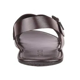 mochi Men's Faux Leather Stylish Sandals image 2