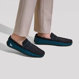 neeman's ReLive Knit Colorblock Loafer for Men | Breathable Knit Upper Comfortable, Lightweight & Flexible Sole image 2