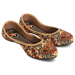 dfr Women Ethnic Rajasthani Embroidery Punjabi Mojari's Juti's Jutti’s image 1