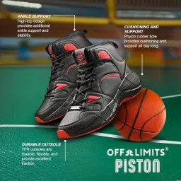 off limits Men's Piston Basketball Shoes image 3