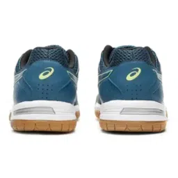 asics Gel-COURTMOV+ Mens Badminton Shoe - Glow Yellow/Rust image 2