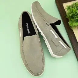 prolific Men's ClassyWhite Casual Loafers & Slip On Shoes image 2