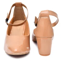 karaddi Bellies for Women Ladies and Girls Wedge Pumps Daily Use Collage Office image 5