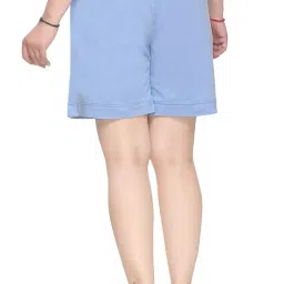 cupid Women's Regular Fit Plain Cotton Comfortable Bermuda/Shorts for Sports, Yoga, Daily Use Gym, Night Wear for Girls image 5