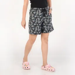 rupa Colors Playsure Printed Shorts for Women, Leisurewear, Floral Printed Shorts, Loungewear image 1
