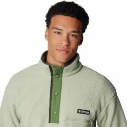 columbia Men's Fleece Standard Helvetia II Half Snap Jacket image 4