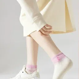 soxlife Women Korean Style Ankle Socks Odour Free Socks image 4