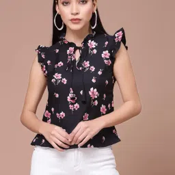 oomph! Women's Floral Relaxed Fit Shirt image 1