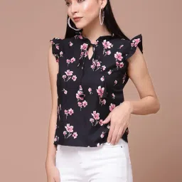 oomph! Women's Floral Relaxed Fit Shirt image 2