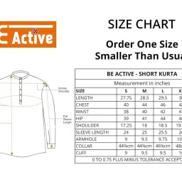 be active Short Kurta for Men|| Cotton Short Kurta|| Stylish Design image 5