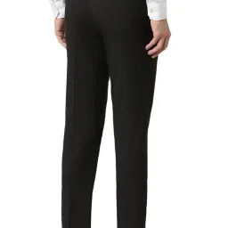 peter england Men's Regular Fit Mid Rise Pants image 2