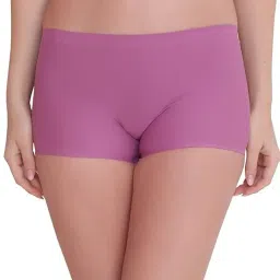 louryn koulyn Women's Ice Silk Seamless Boyshort Panty, (Pack of 3 Panty) image 3