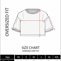 starton apparel Cotton Oversized Crop Top for Women Demon Slayer Tanjiro Nezuko Kamado Graphic image 3
