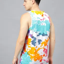 veirdo Men's Sleeveless Regular Fit Tshirt, All Over Printed Vest for Men, Cotton Sando for Beach Wear, Gym, Cycling, Running, & Other Sports (Available in Different Pattern) image 3