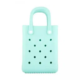 trendynest 4Xbeach Tote Bag Summer Waterproof Open Tote Bag For Women Lightweight Handbag Light Green | Womens Handbags & Bags image 1