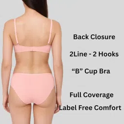 bhondubagus Hosiery Seamless Women Non Padded B Cup Lingerie Pack of 3_Multicolor image 3