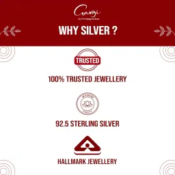 gargi by p.n. gadgil and sons | 925 Sterling Silver | Red Antique Mangalsutra | Gift for Women | With Hallmark & 925 Stamp image 5