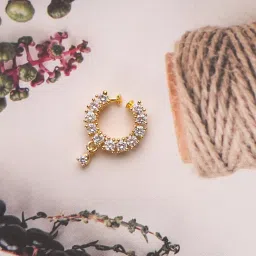 mali fionna AD Women Nose pin image 1