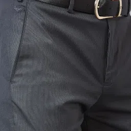 park avenue Men Regular Fit Pants image 5