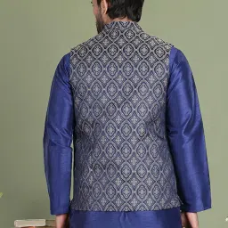 jompers Woven Design Nehru Jacket image 2