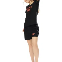 weet Women Night Suit Set of Top & Shorts image 3