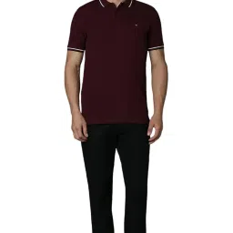 louis philippe Men's Cotton Slim Fit Polo T-Shirt image 4