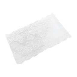 shopora Thigh Band With Anti Slid Silicone Tape Decoration Comfortable Garter Pocket White | Other Clothing Shoes & Accessories image 5