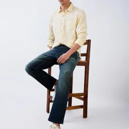 spykar Men Comfort Fit Mid Rise Cotton Casual Jeans image 4