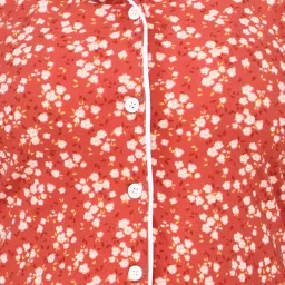 pipasa Women Night Suits - Night Dress for Women - Front Open Shirt & Pyjama Set - Nightwear for Women (NS3) image 3