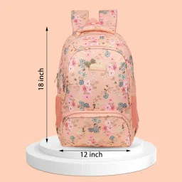 beauty girls SCHOOL BAG_1521|TUTION BAG| COLLEGE BACKPACK|OFFICE BAG| WATER RESISTANT BAG |32L SCHOOL BAG FOR GIRLS & WOMEN image 5