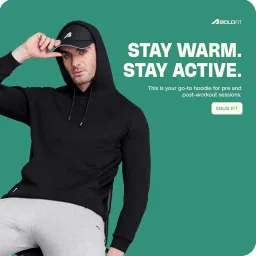 boldfit Hoodies for Men Stylish Sweat Shirt Men Winter Jacket for Men Winter Wear for Men Thermal Insulation Mens Jacket Full Zipper Pullover for Men Fleece Sweatshirt for Man Hoodies for Man Hoodie image 5