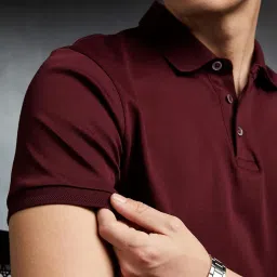 symbol premium Men's Solid Super Soft Classic Polo T-Shirt: Regular Fit image 3