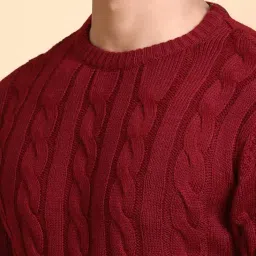 dzant Gentleman's Knit Collection | Cable Knit Sweaters for Men | Stylish | Winter Wear image 4