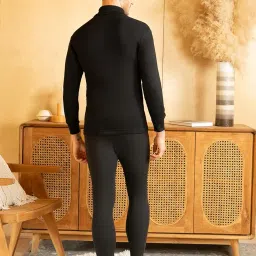 lux cott's wool Lux Cottswool Men's High-Neck Thermal Set image 3