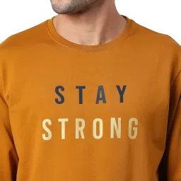 pepe jeans Cotton Blend Men's Kenoua Placement Print Crew Neck Sweatshirt image 4