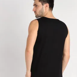 rock paper scissors Men Vest Cotton Workout Wear Gym Vest image 1