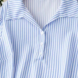 leriya fashion Midi Dress for Women| One Piece Dress, Beach Dress for Women (Large, Sky Blue) image 2