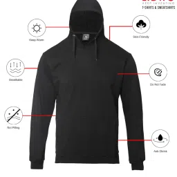 adro Men Cotton Hooded Sweatshirt image 3