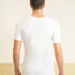 lux cozi Men's Cotton Regular Fit Vest (Pack of 4) image 4